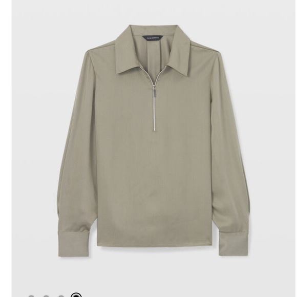 Club Monaco Zipper Front Shirt - Picture 3 of 9